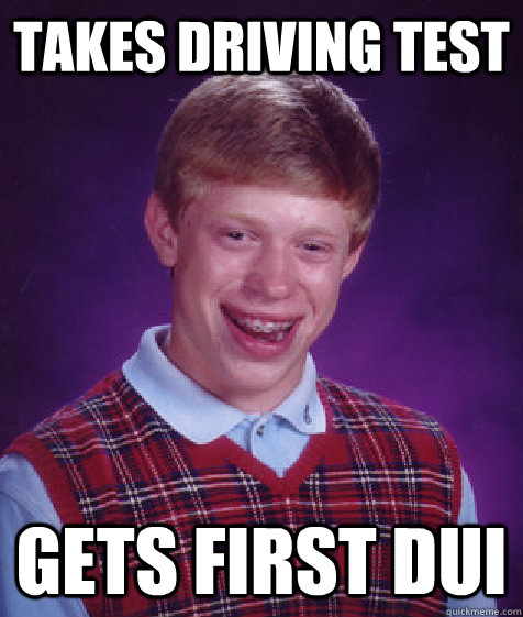 Bad luck Brian memes