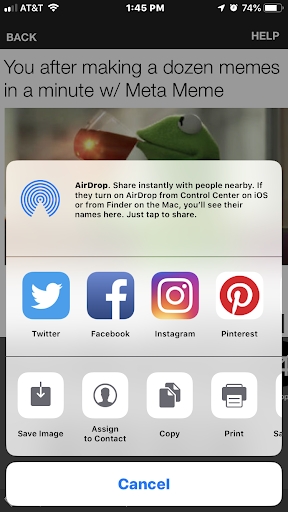 How To Make A Meme Image And Video - Meta Meme App