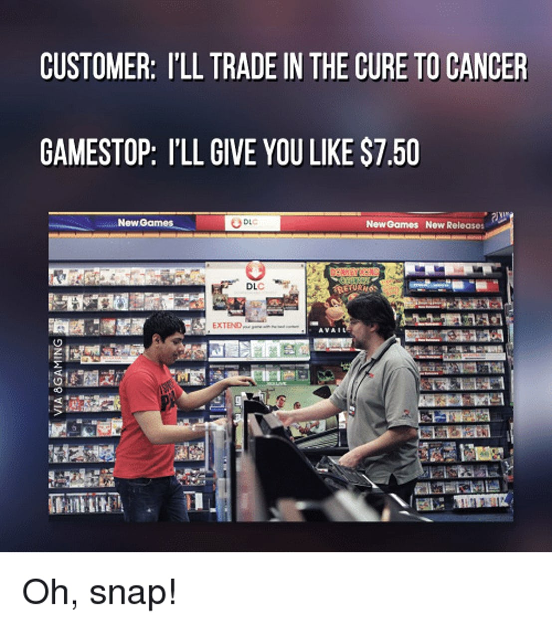 Gamestop Employee Meme